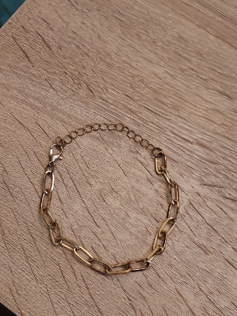 Goldtone Link Chain Bracelet - Women Jewelry